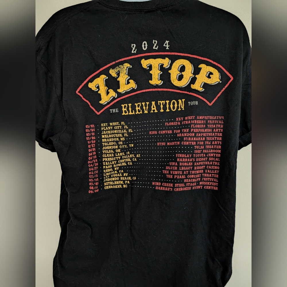 ZZ Top Elevation Concert T-Shirt - Picture 2 of 3